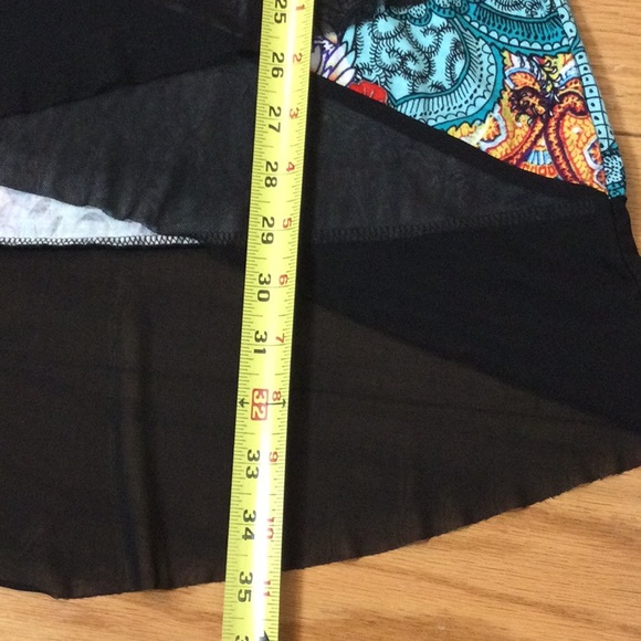 S Cable & Gauge colorful design ruffle top - Picture 12 of 15